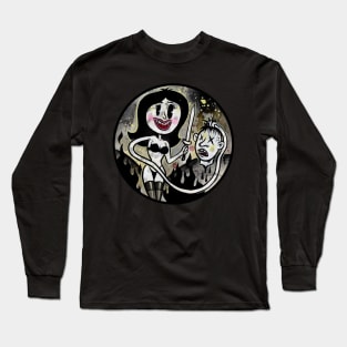 Beheadress  A Vintage Creepy  Rubber Hose cartoon Graphic Long Sleeve T-Shirt